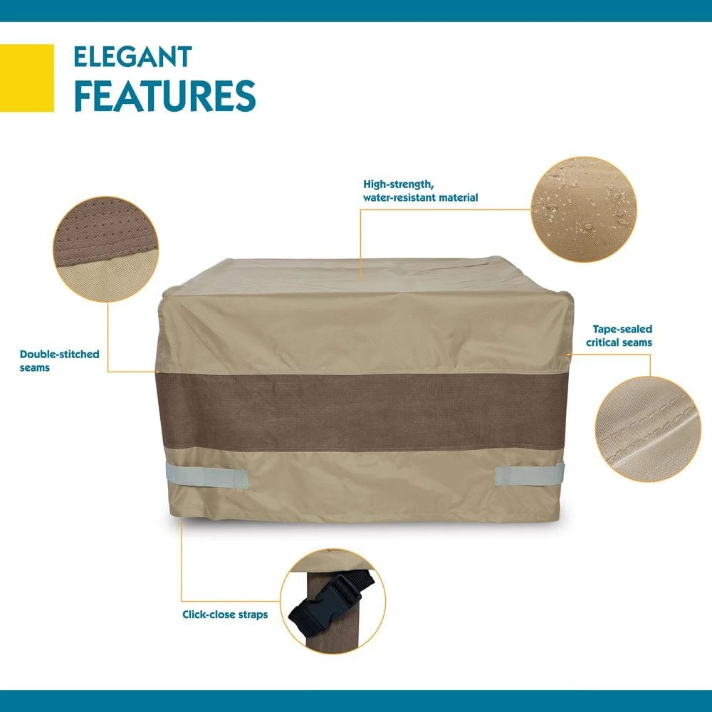 Duck Covers Elegant 32 In. Square Fire Pit Cover 4 Duck Covers Elegant 32 In. Square Fire Pit Cover - Image 4
