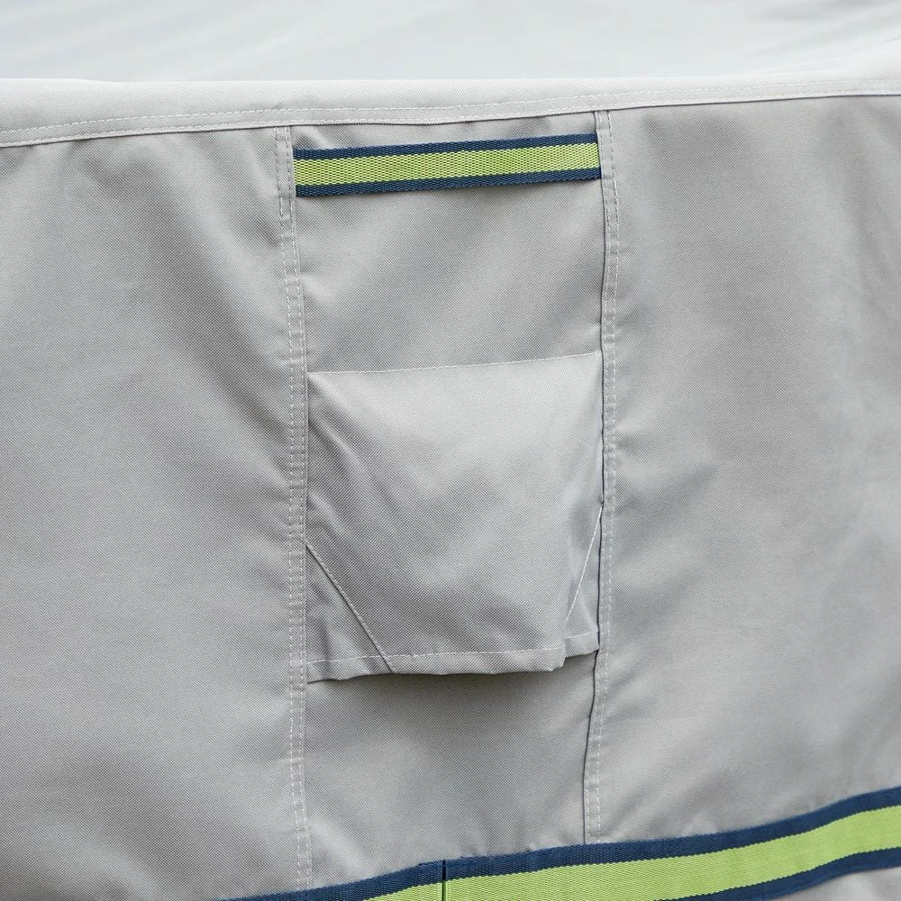 Duck Covers Soteria 50 In. Grey Round Fire Pit Cover 10 Duck Covers Soteria 50 In. Grey Round Fire Pit Cover - Image 10