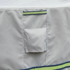 Duck Covers Soteria 56 In. Grey Rectangular Fire Pit Cover -Fire Place Store classic accessories fire pit covers and accessories rfprec56 1f 1000