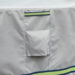 Duckcovers Soteria 40 In. Grey Square Fire Pit Cover -Fire Place Store classic accessories fire pit covers and accessories rfps4040 1f 1000