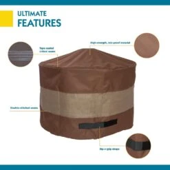 Duckcovers Ultimate 36 In. Round Fire Pit Cover -Fire Place Store classic accessories fire pit covers and accessories ufpr3620 a0 1000