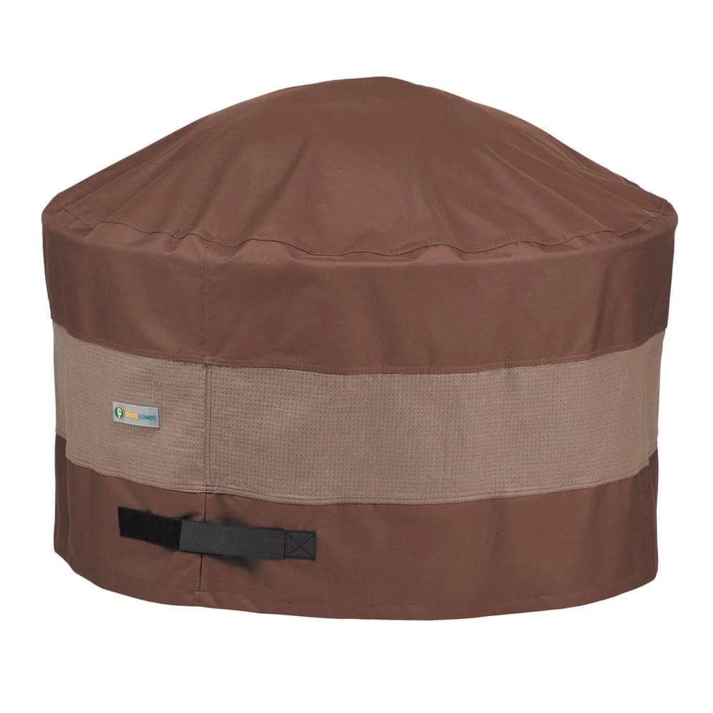 Duckcovers Ultimate 68 In. Dia X 24 In. H Round Fire Pit Cover 1 Duckcovers Ultimate 68 In. Dia X 24 In. H Round Fire Pit Cover