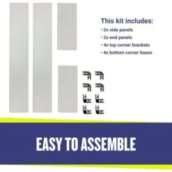 35.5 In. X 15.5 In. Tempered Glass Flame Guard -Fire Place Store clear american fire glass fire pit covers and accessories fg afpp 30 4f 1000