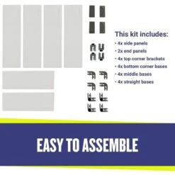 41.5 In. X 17.5 In. Tempered Glass Flame Guard -Fire Place Store clear american fire glass fire pit covers and accessories fg afpp 36 4f 1000