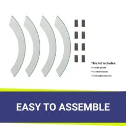 23 In. Tempered Glass Flame Guard -Fire Place Store clear american fire glass fire pit covers and accessories fg rsp 19 4f 1000