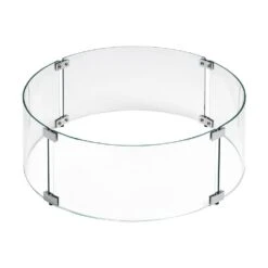 23 In. Tempered Glass Flame Guard