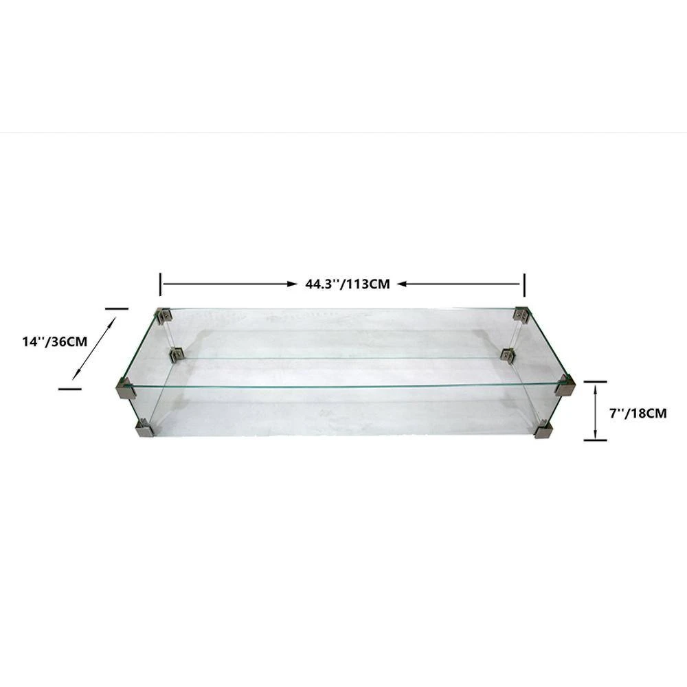 Hampton 43 In. Fire Pit Windscreen 3 Hampton 43 In. Fire Pit Windscreen - Image 3