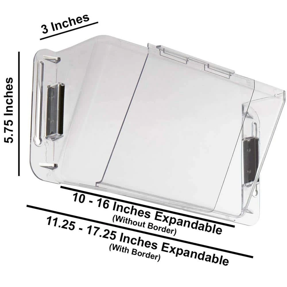 Adjustable Magnetic Heat And Air Deflector For Vents, Sidewall, And Ceiling Registers (2-Pack) 7 Adjustable Magnetic Heat And Air Deflector For Vents, Sidewall, And Ceiling Registers (2-Pack) - Image 7