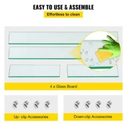 Outdoor Fire Pit Wind Guard 41.8 X 18 X 6 In. Glass Flame Guard 0.24 In. Thickness Rectangle Fire Wind Guard Fence -Fire Place Store clear vevor fire pit covers and accessories ffb41 5x17 5x6yc1v0 fa 1000