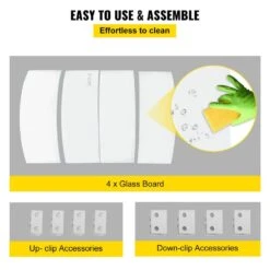 Fire Pit Wind Guard 23 X 23 X 8 In. Glass Flame Guard 1/4 In. Thick Round Glass Shield -Fire Place Store clear vevor fire pit covers and accessories yxblffbyc2383ecv3v0 fa 1000