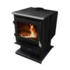 Heats Up To 2,000 Sq. Ft. Ontario Wood Stove - Black