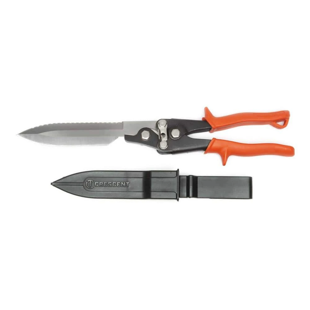 Crescent 17-1/2 In. Flex Duct Cutting Snips With Sheath 1 Crescent 17-1/2 In. Flex Duct Cutting Snips With Sheath