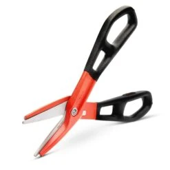 Crescent 12 In. Aluminum Serrated Blade Tinner Snips With Dipped Grips -Fire Place Store crescent hvac tools wal13ss 1d 1000