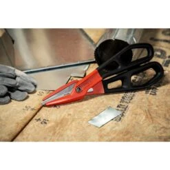 Crescent 12 In. Aluminum Serrated Blade Tinner Snips With Dipped Grips -Fire Place Store crescent hvac tools wal13ss 77 1000
