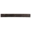 Rough Hewn 72 In. X 5.5 In. Dark Chocolate Mantel