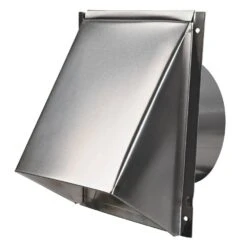 6 In. Aluminum Wall Cap Vent