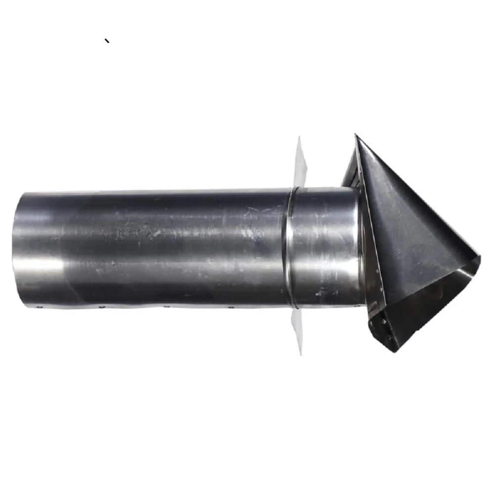 Flanged Aluminum 4 In. Dryer Vent With Clamps 3 Flanged Aluminum 4 In. Dryer Vent With Clamps - Image 3