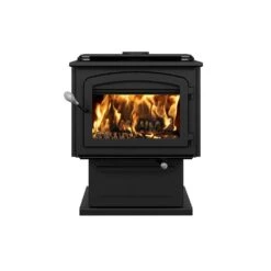 Escape 2100 Wood Stove On Pedestal 2,700 Sq. Ft. EPA Certified