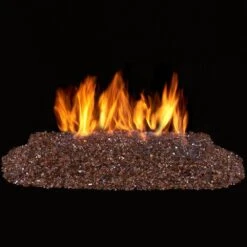 24 In. X 15 In. Direct Vented Natural Gas Log Sets With Fire Glass Burner Kit -Fire Place Store duluth forge vented gas fireplace logs 210024 1f 1000