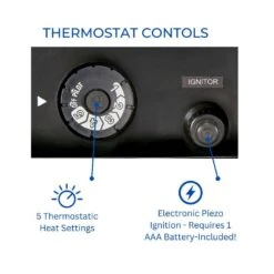 22 In. Winter Oak Vent-Free Dual Fuel Gas Fireplace Log Set, 32,000 BTU, Thermostat Control -Fire Place Store duluth forge ventless gas fireplace logs 170803 4f 1000