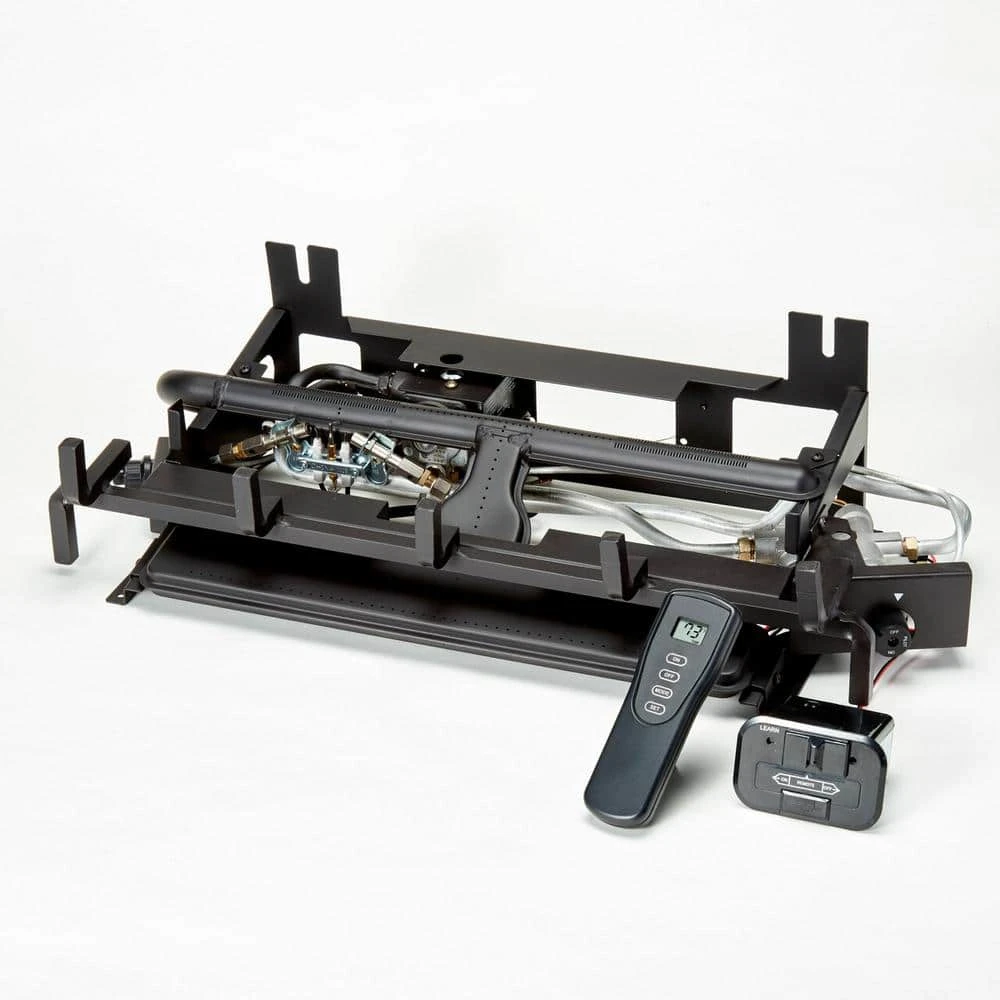 Ventless Dual Fuel Gas Log Set - 30 In. Berkshire Stacked Oak - Remote Control 12 Ventless Dual Fuel Gas Log Set - 30 In. Berkshire Stacked Oak - Remote Control - Image 12