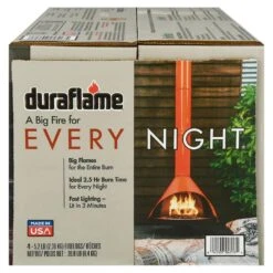 5.2 Lbs. Every Night Firelogs (4-Pack) -Fire Place Store duraflame firewood 04517 1f 1000