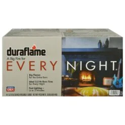5.2 Lbs. Every Night Firelogs (4-Pack) -Fire Place Store duraflame firewood 04517 c3 1000