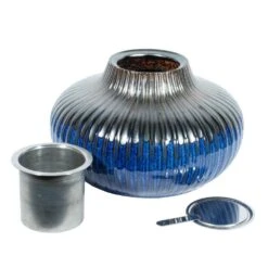 Echo-Flame 11.75 In. X 7 In. Murano Ceramic Accent Fireplace -Fire Place Store echo valley outdoor fireplaces 93112 4f 1000