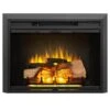 28 In. Electric Fireplace Insert With Remote Control, Adjustable Flame Brightness And Speed, 750/1500W