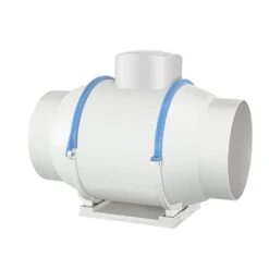 4 In. Inline Duct Ventilation Blower Fan 118 CFM Inline Duct Ventilation Fan, HVAC Exhaust Blower, HVAC Accessories