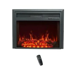 28 In. Direct Vent Electric Fireplace Insert With Infrared Remote -Fire Place Store electric fireplace inserts fsefitj23b2 c3 1000