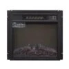 18 In. Electric Fireplace Insert With Built-In Overheating Protection And 3 Flame Intensities Adjustable
