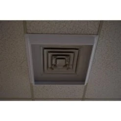 Commercial Dust Deflector Cover For 24 In. X 24 In. Diffuser -Fire Place Store elima draft registers grilles elmdftcomdu3440 c3 1000