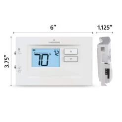 Emerson 70 Series, Non-Programmable, Heat Pump (2H/1C) Thermostat 5 Emerson 70 Series, Non-Programmable, Heat Pump (2H/1C) Thermostat -Fire Place Store emerson non programmable thermostats 1f75h 21np 4f 1000