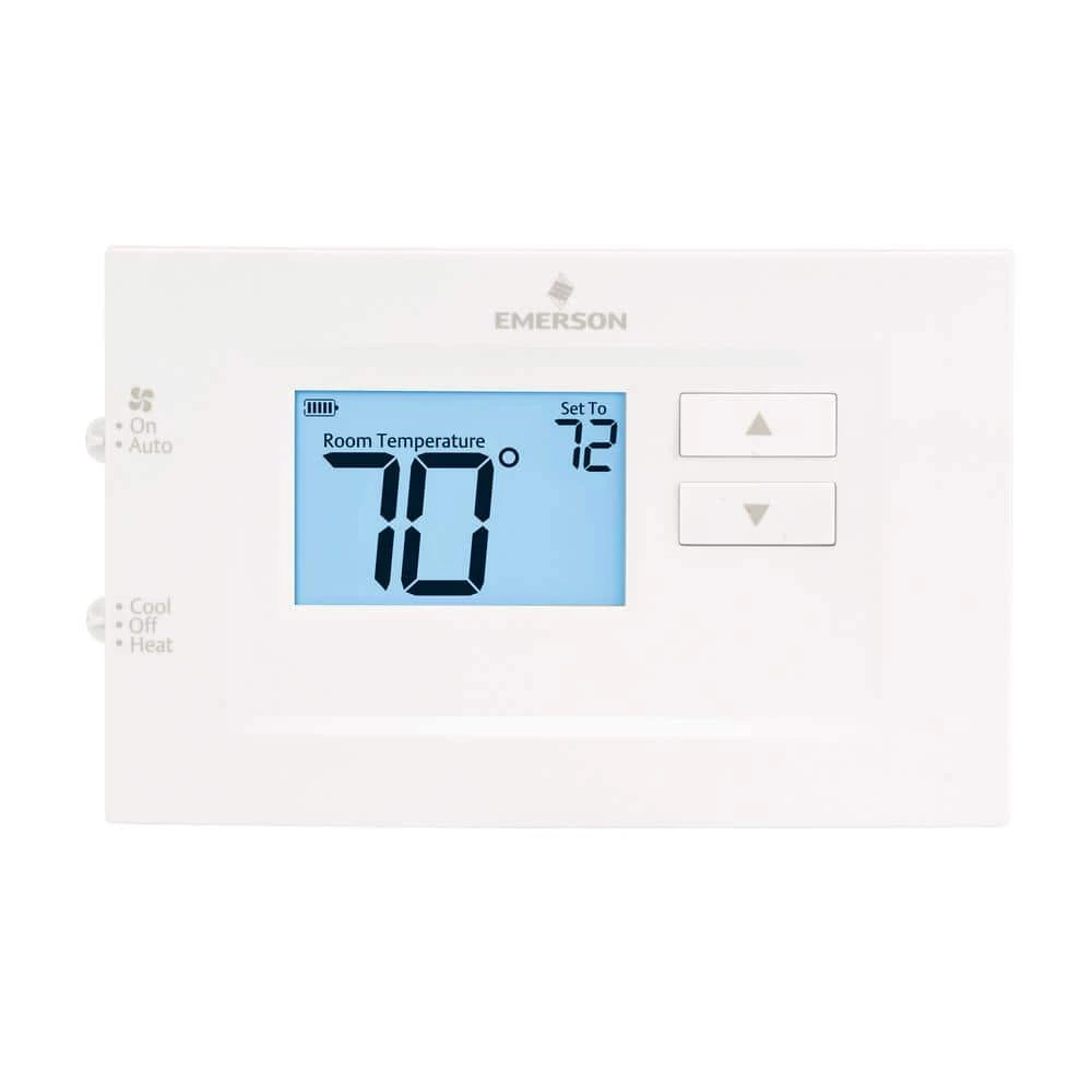 Emerson 70 Series, Non-Programmable, Heat Pump (2H/1C) Thermostat 1 Emerson 70 Series, Non-Programmable, Heat Pump (2H/1C) Thermostat