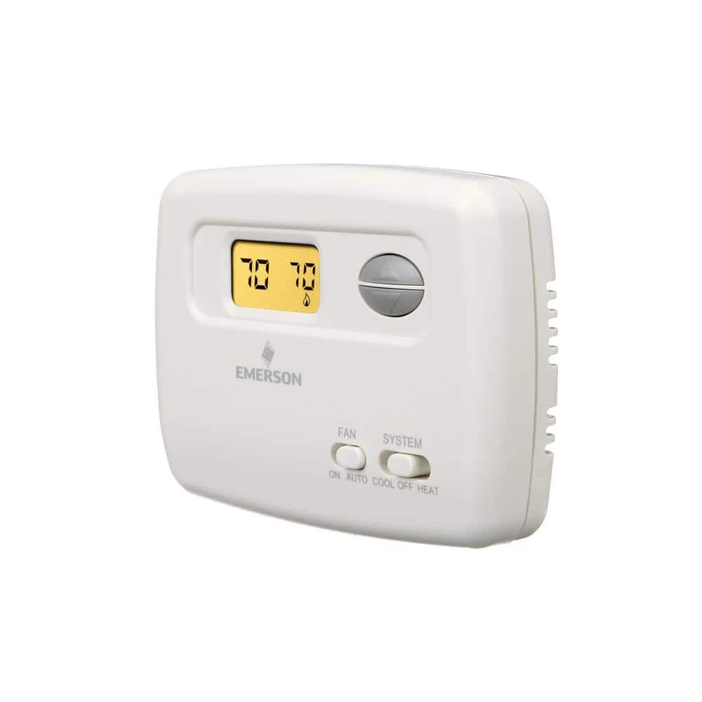 Emerson 70 Series Classic, Non-Programmable, Single Stage (1H/1C) Thermostat 2 Emerson 70 Series Classic, Non-Programmable, Single Stage (1H/1C) Thermostat - Image 2