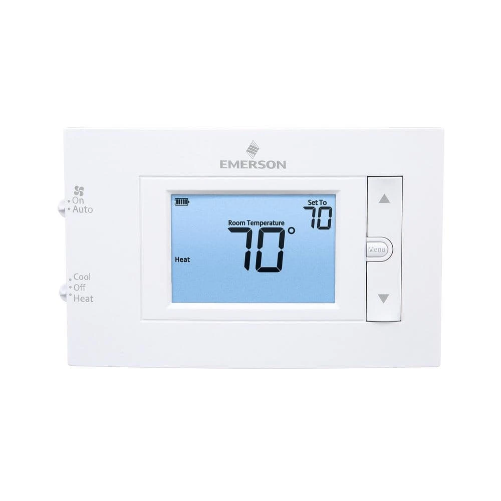 Emerson 80 Series, Non-Programmable, Single Stage (1H/1C) Thermostat 1 Emerson 80 Series, Non-Programmable, Single Stage (1H/1C) Thermostat