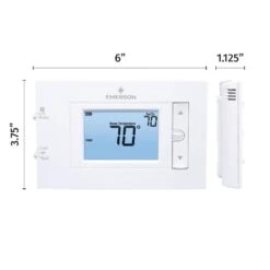 Emerson 80 Series, Non-Programmable, Single Stage (1H/1C) Thermostat 7 Emerson 80 Series, Non-Programmable, Single Stage (1H/1C) Thermostat -Fire Place Store emerson non programmable thermostats 1f83c 11np c3 1000