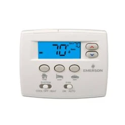 Emerson 80 Series Blue, Non-Programmable, Single Stage (1H/1C) Easy Set Thermostat