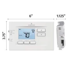 Emerson 70 Series, 7-Day PTAC Programmable Thermostat -Fire Place Store emerson programmable thermostats 1f75p 21pr fa 1000