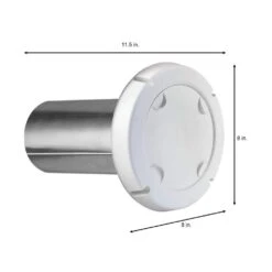 4 In. Spring Loaded Exhaust Hood In White -Fire Place Store everbilt flexible ductwork bpsh4whd 40 1000