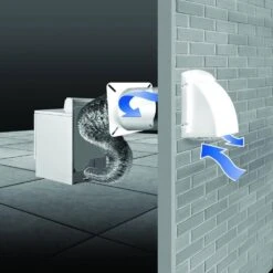 4 In. Draft Blocker -Fire Place Store everbilt flexible ductwork db4hd 40 1000