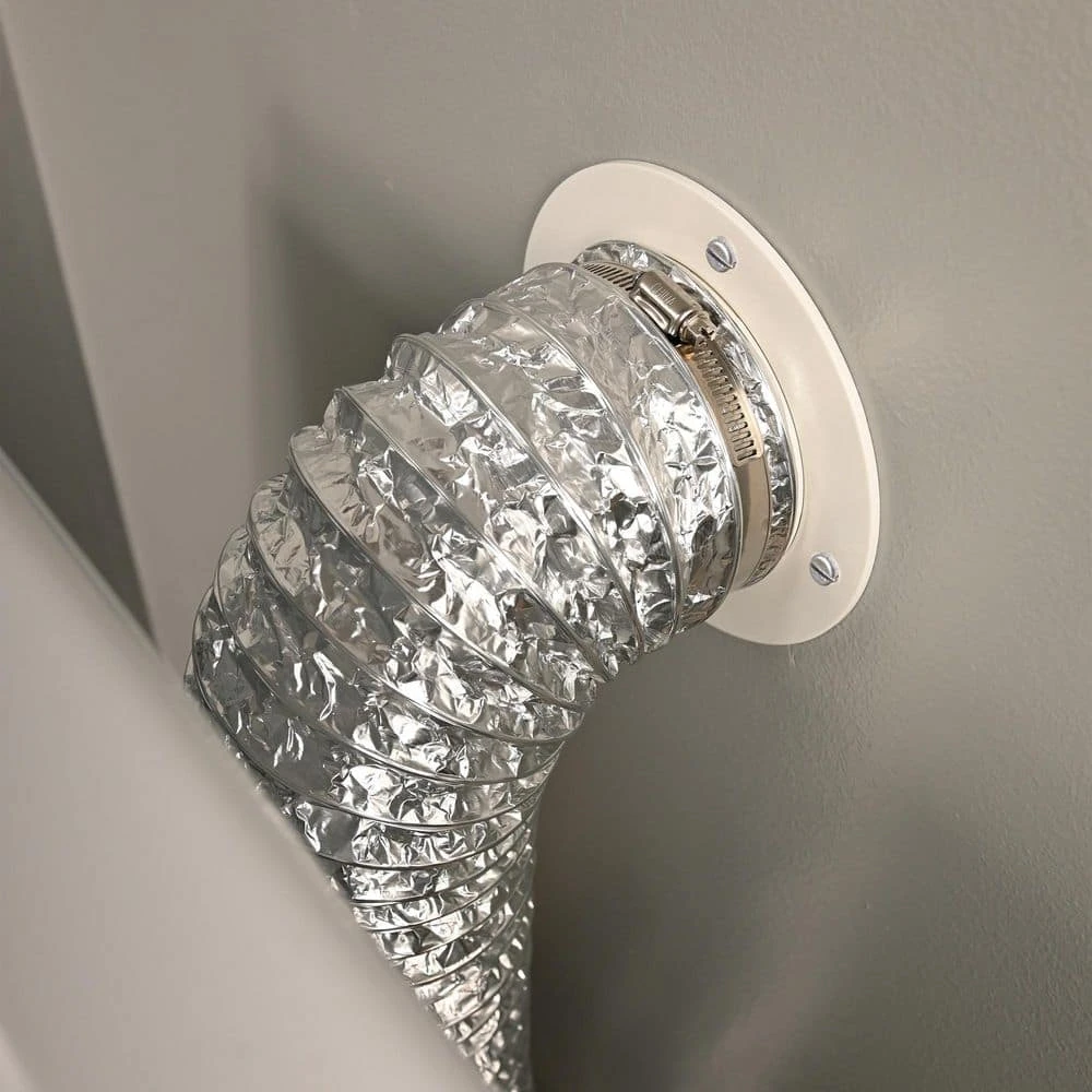 4 In. X 4.5 In. Plastic Dryer Duct Connector 5 4 In. X 4.5 In. Plastic Dryer Duct Connector - Image 5