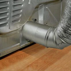 4 In X 4 In Solid Aluminum Duct Connector -Fire Place Store everbilt flexible ductwork fdc4xhd8 c3 1000