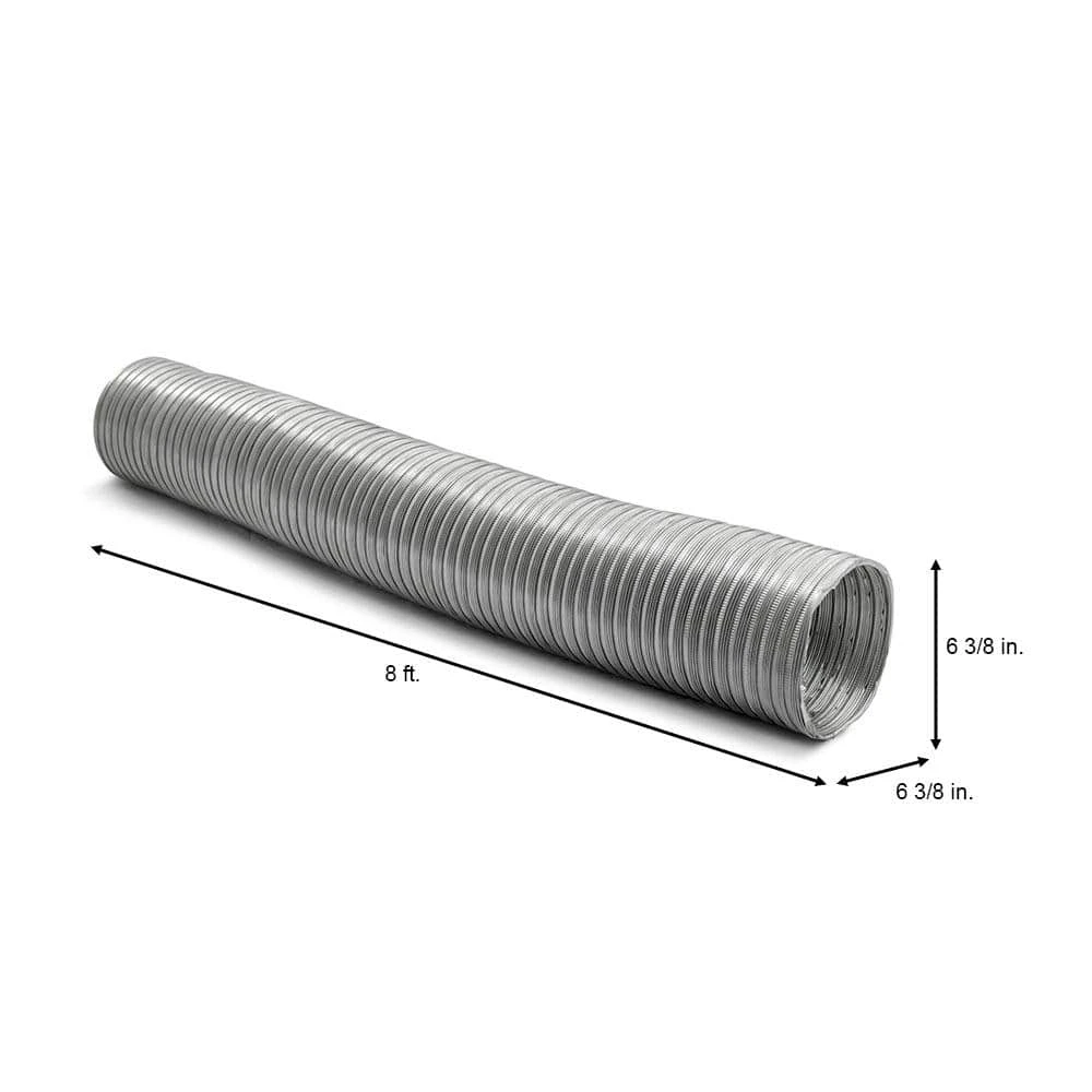 6 In. X 8 Ft. Semi-Rigid Flexible Aluminum Duct 8 6 In. X 8 Ft. Semi-Rigid Flexible Aluminum Duct - Image 8
