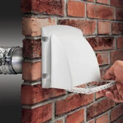 Wide Mouth Dryer Vent Kit With 4 In. X 8 Ft. Aluminum Dryer Duct -Fire Place Store everbilt flexible ductwork td48pmkhd6 a0 1000