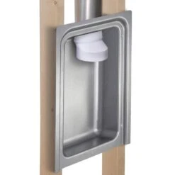 12 In. W X 17.75 In. L Metal Recessed Dryer Vent Box -Fire Place Store everbilt gas fittings connectors mdrbhd 66 1000