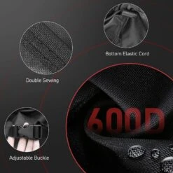 36 In. Outdoor Firepit Cover Heavy-Duty & Waterproof, 600D Patio Fire Table Cover Gas Weather Resistant -Fire Place Store fire pit covers and accessories 28cph039020 fa 1000