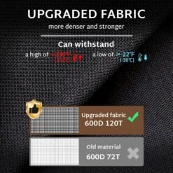 40 In. L X 40in. W Square Fire Pit Cover Outdoor Waterproof And Weatherproof Heavy Duty 600D Patio Fireplace Table Cover 13 40 In. L X 40in. W Square Fire Pit Cover Outdoor Waterproof And Weatherproof Heavy Duty 600D Patio Fireplace Table Cover -Fire Place Store fire pit covers and accessories jt00059 bl 76 1000