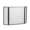 Classic Steel Flat Guard 3-Panel Fire Screen
